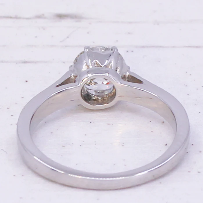 Art Deco 0.76 Carat Old Cut Diamond Engagement Ring, circa 1935 - Image 5