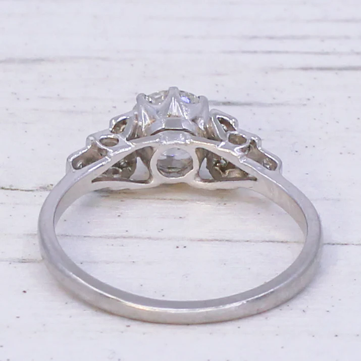 Art Deco 1.13 Carat Old Cut Diamond Engagement Ring, circa 1930 - Image 5