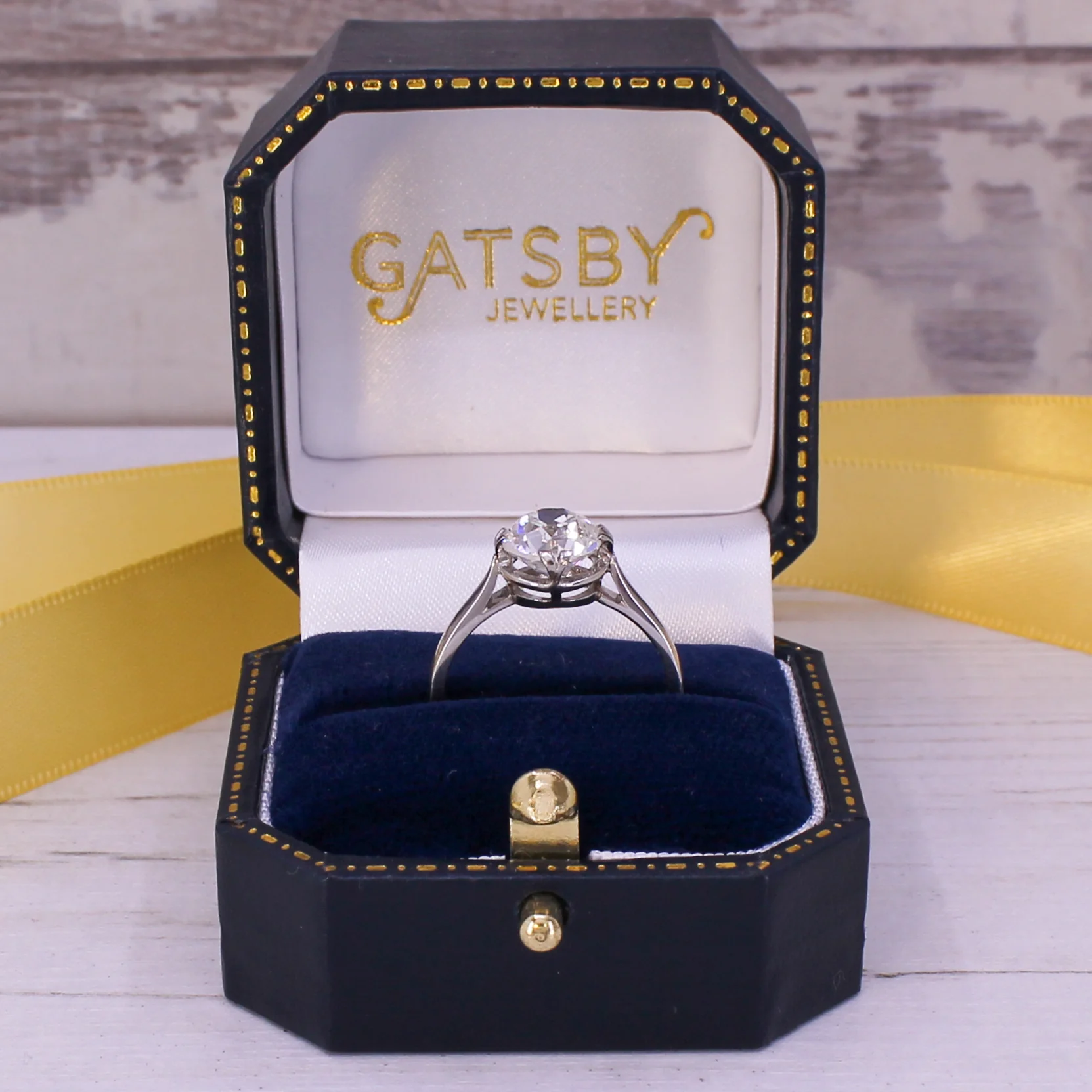 Art Deco 2.01 Carat Old Cut Diamond Engagement Ring, circa 1920 - Image 10