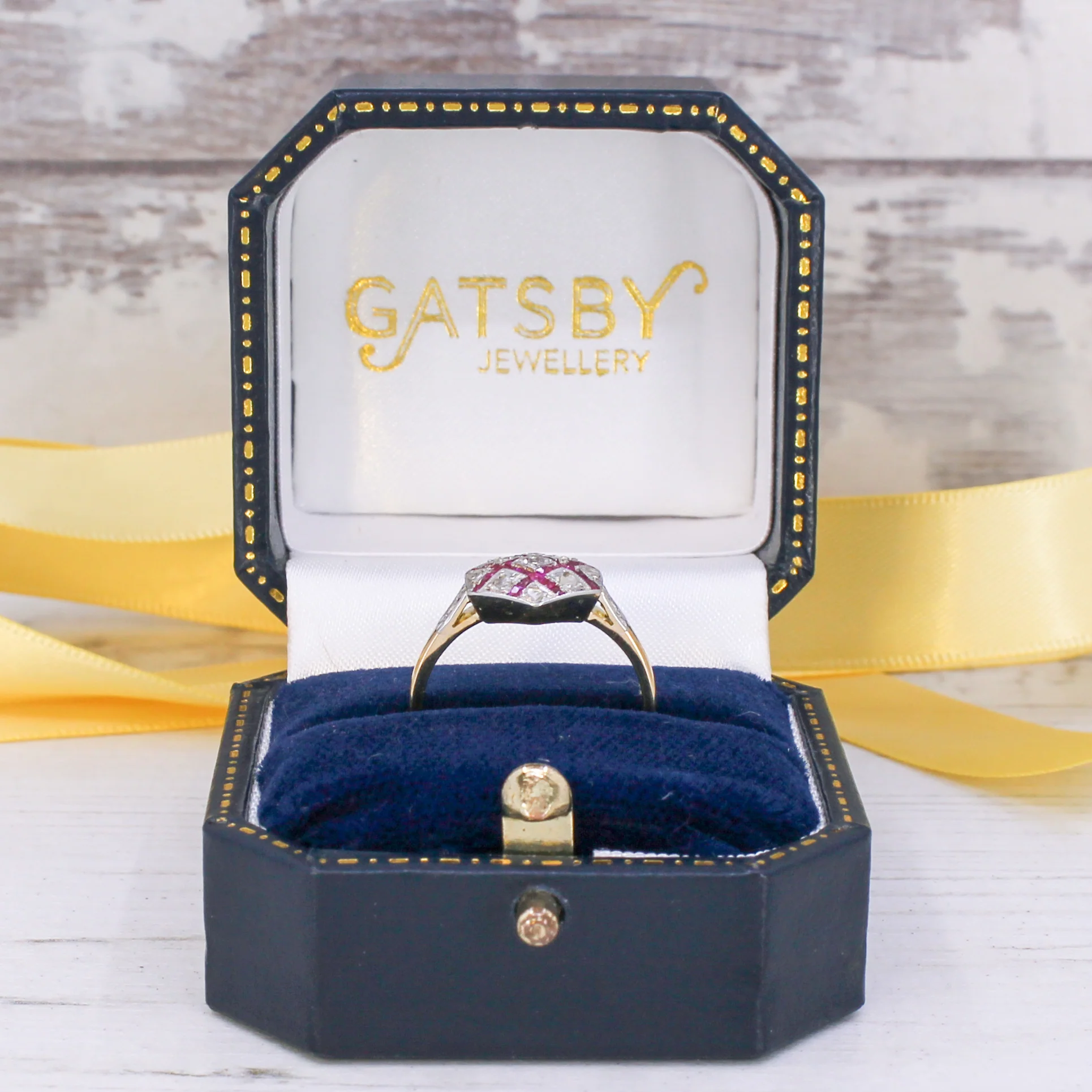 Art Deco Ruby & Diamond Dress Ring, circa 1930 - Image 8