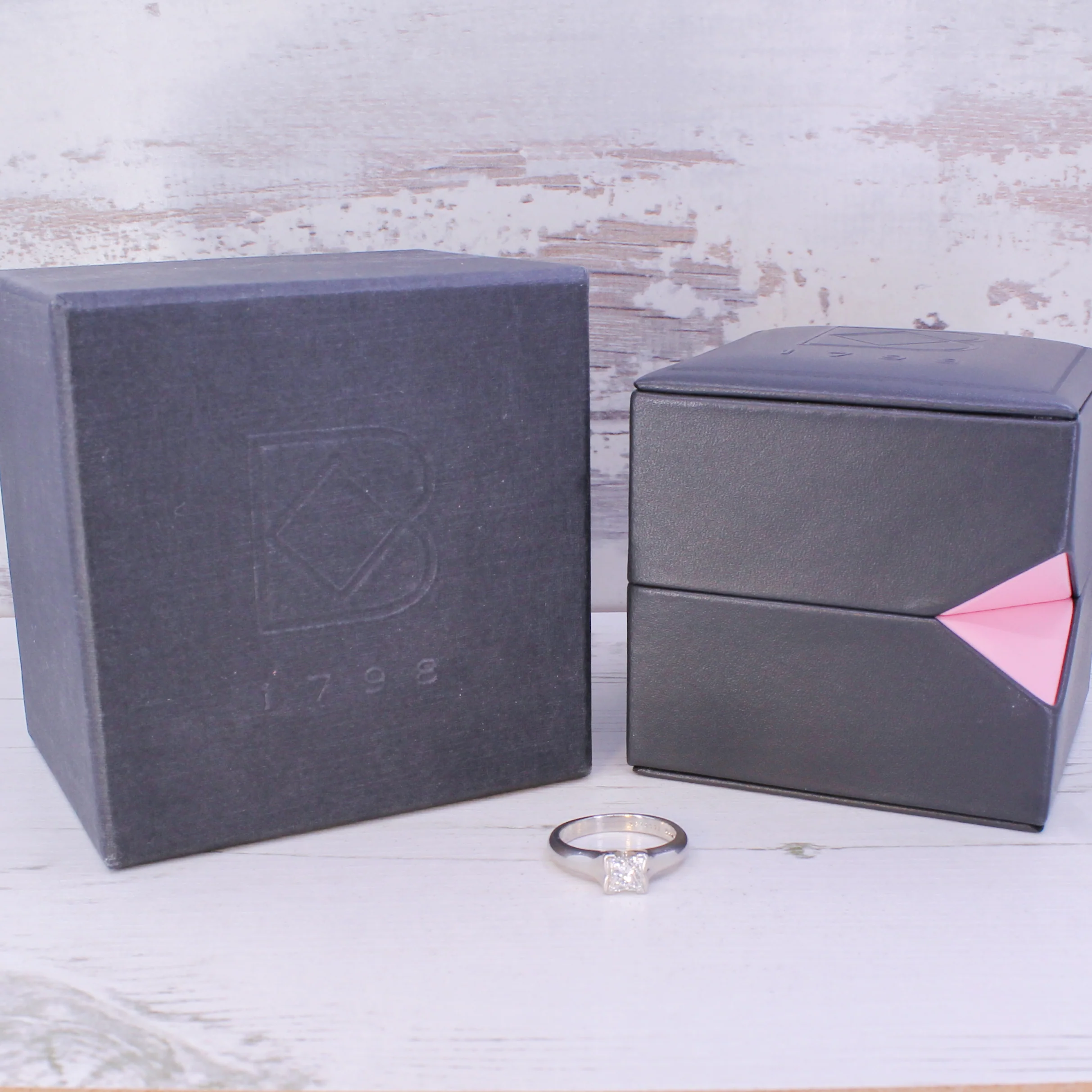 BOODLES 0.70 Carat Special Cut Diamond Engagement Ring, dated 2001 - Image 3