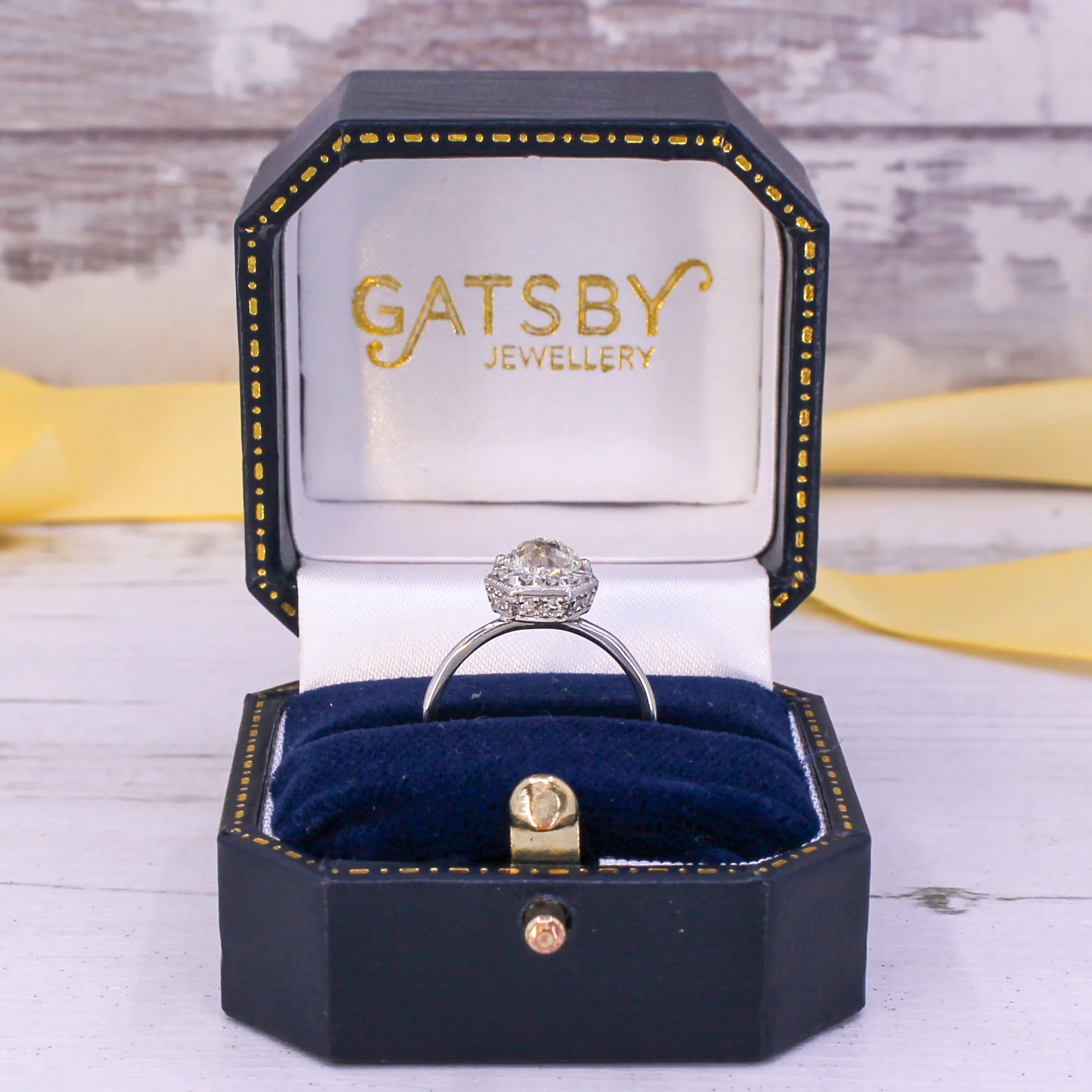 Late 20th Century 1.00 Carat Rose Cut Diamond Solitaire Ring, circa 1980 - Image 9