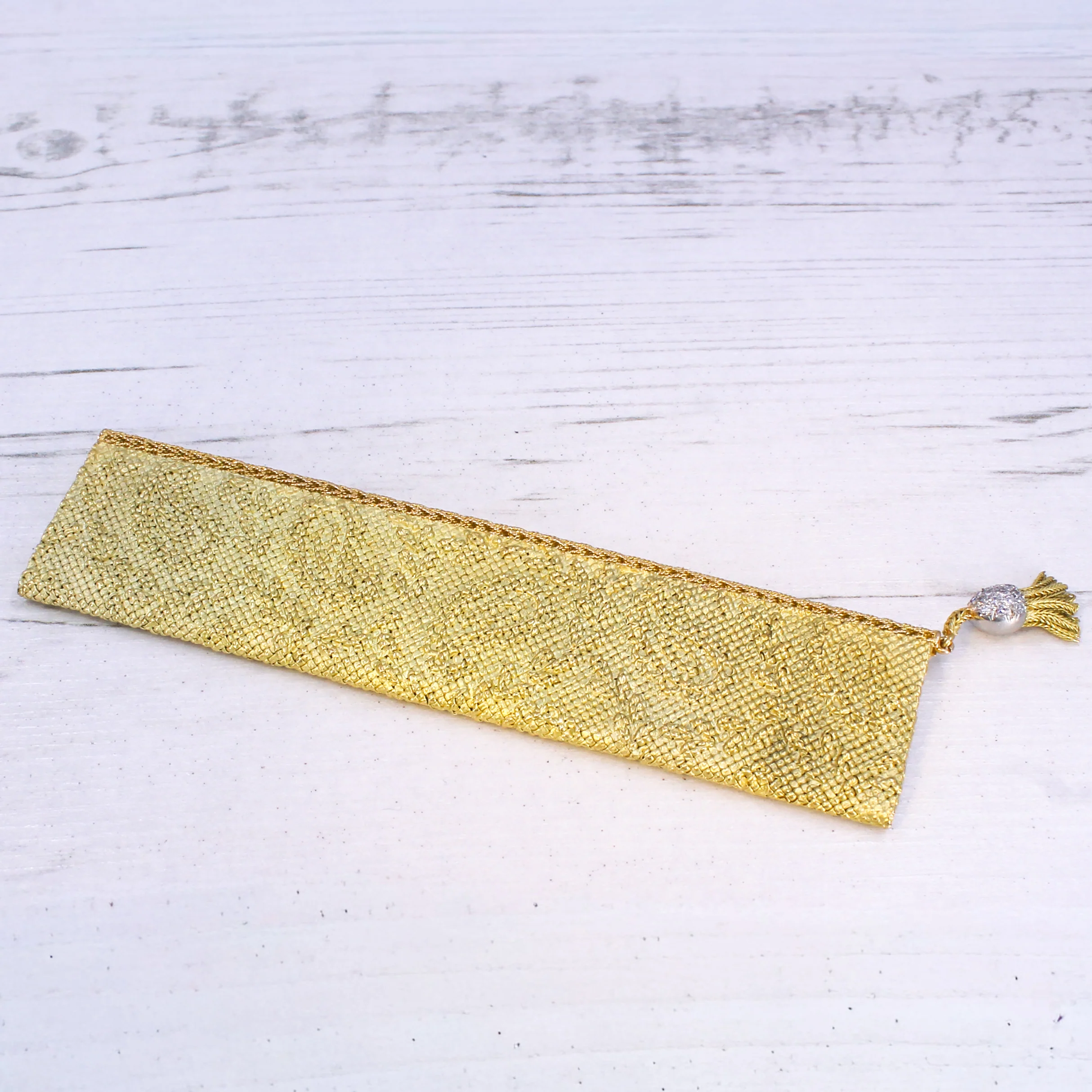 TIFFANY & CO. 18k Gold Hair Comb & Case, circa 1960 - Image 4