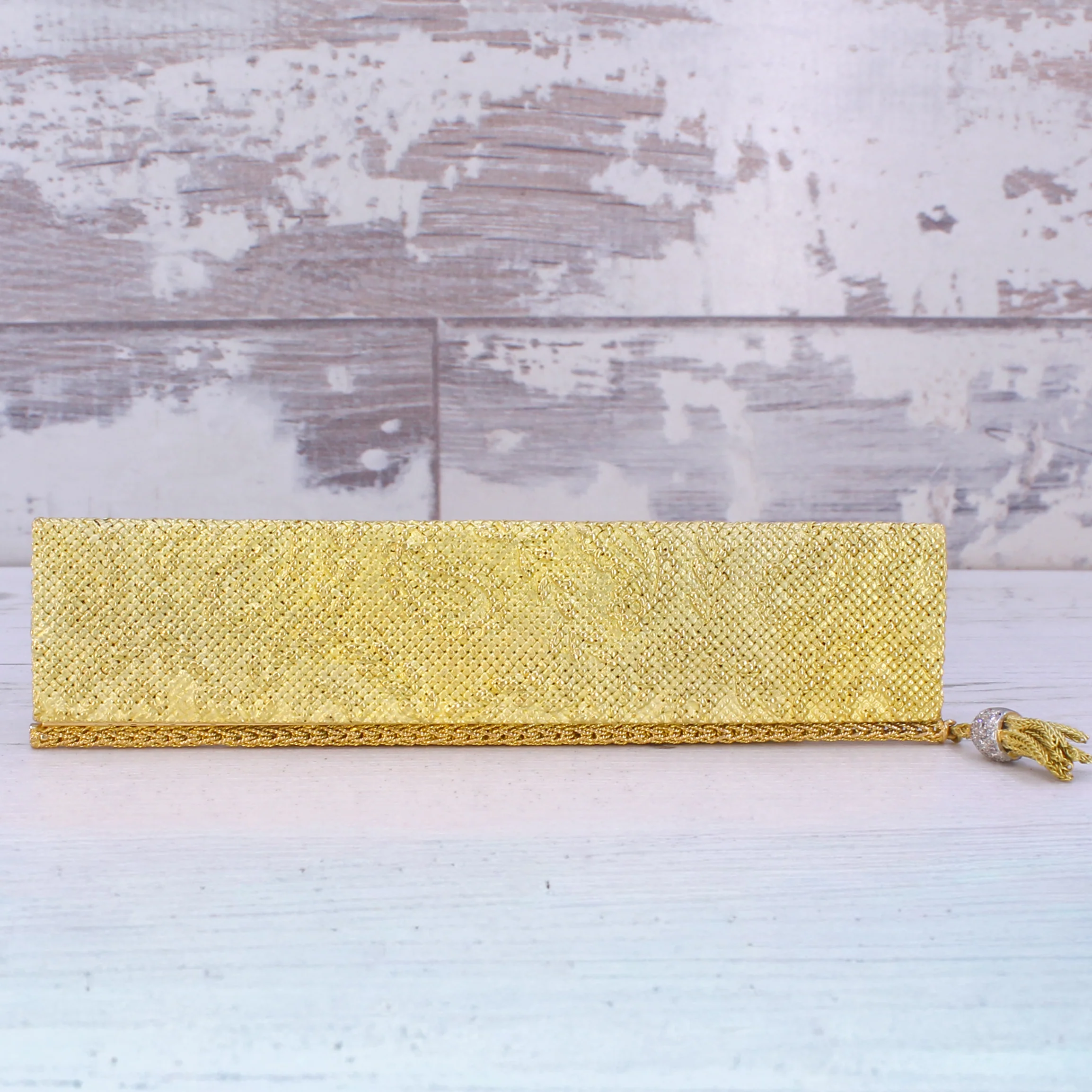 TIFFANY & CO. 18k Gold Hair Comb & Case, circa 1960 - Image 5