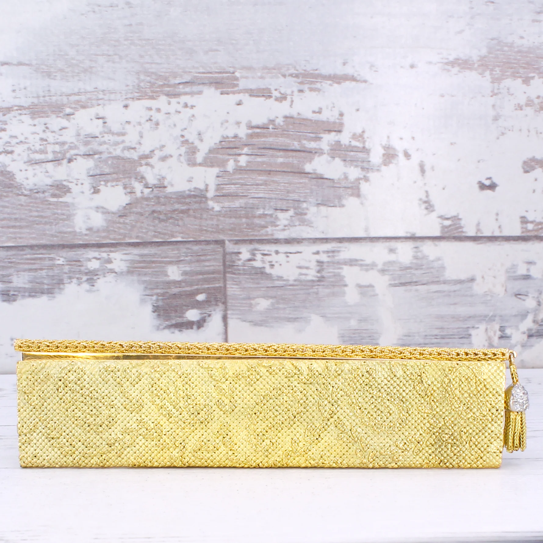 TIFFANY & CO. 18k Gold Hair Comb & Case, circa 1960 - Image 9