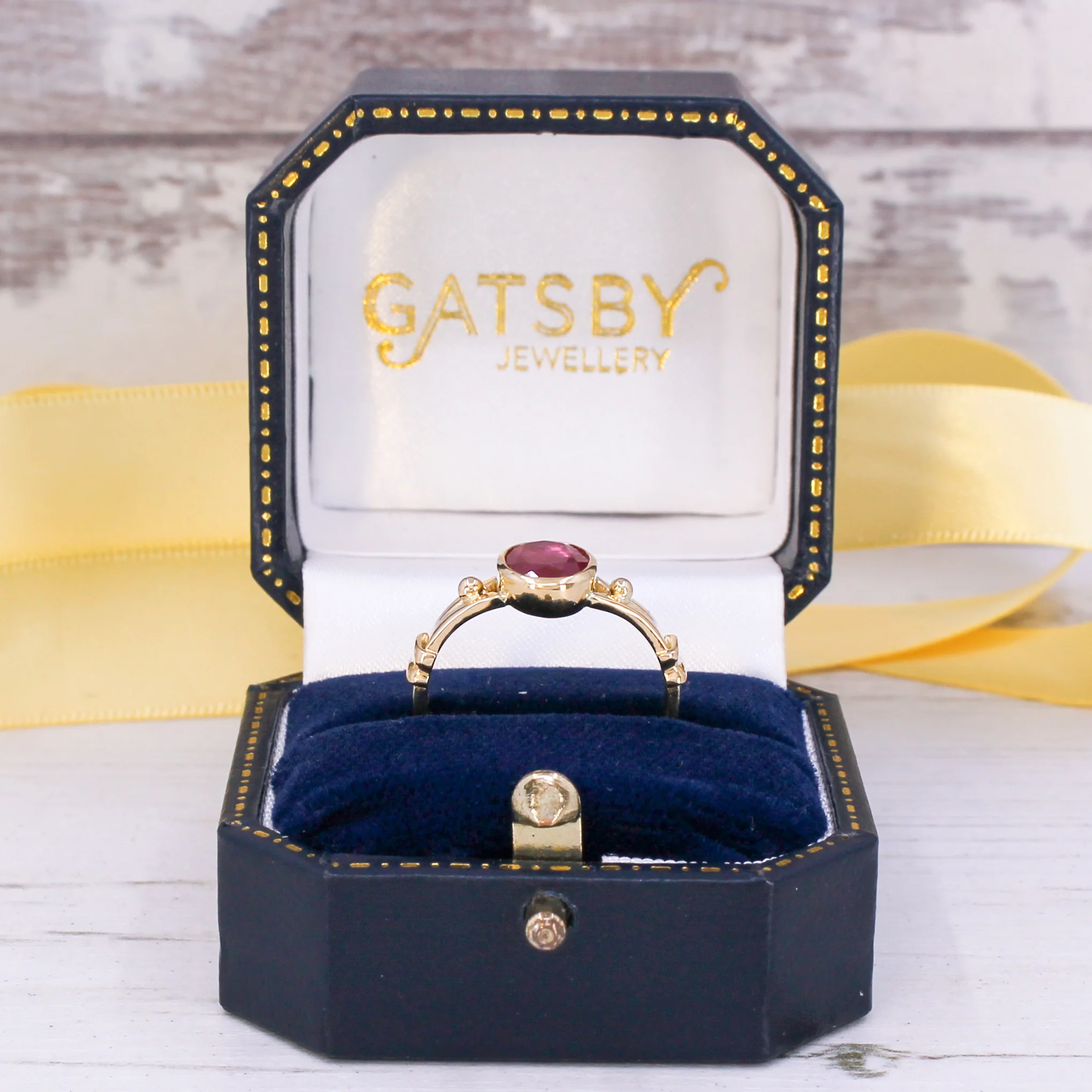 Victorian 1.88 Carat Unheated Burmese Ruby Solitaire Ring, circa 1900 - Image 8